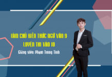 Khóa học: Làm chủ kiến thức Ngữ văn 9